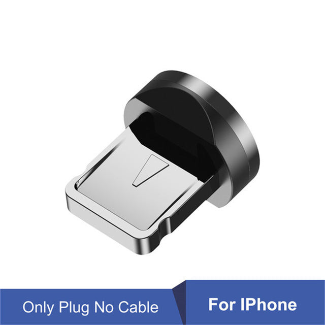 540° Rotating LED Magnetic Fast Charging Cable - USB-C / Micro / iPhone